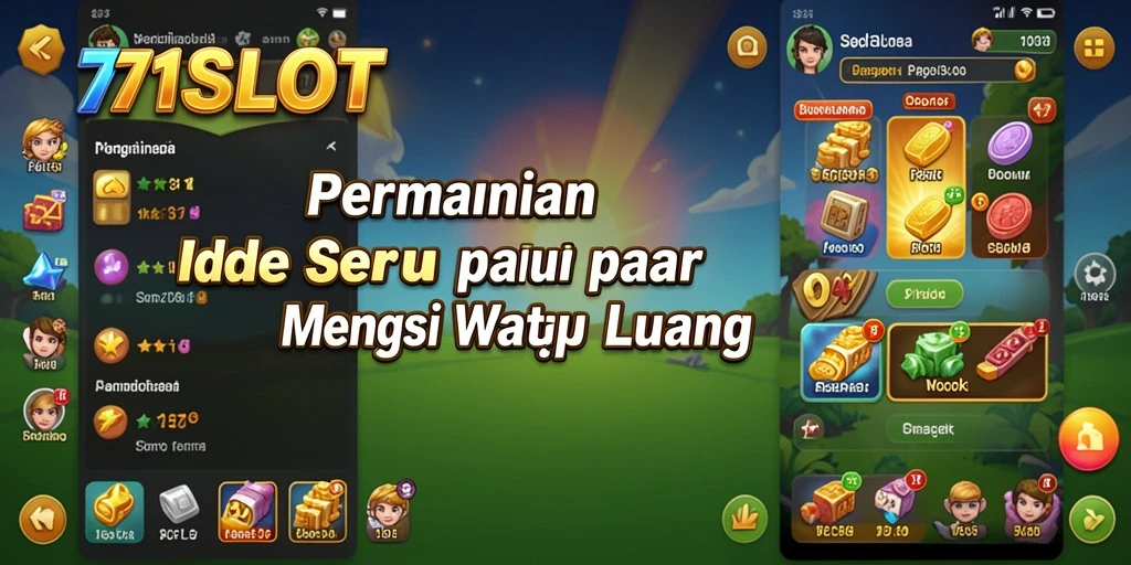 Tampilan gameplay 171SLOT dengan slot berwarna-warni dan simbol menarik.
