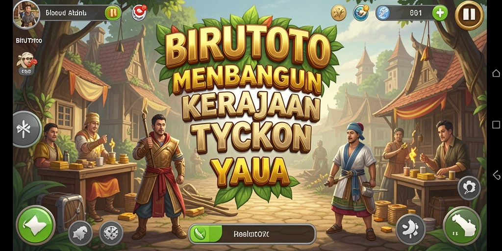 Tampilan screenshot BIRUTOTO yang menampilkan gameplay Tycoon yang menarik.