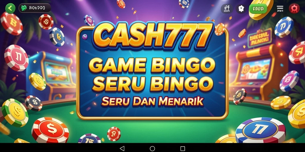 Tampilan gameplay CASH777 yang penuh aksi dan seru dalam permainan Bingo.