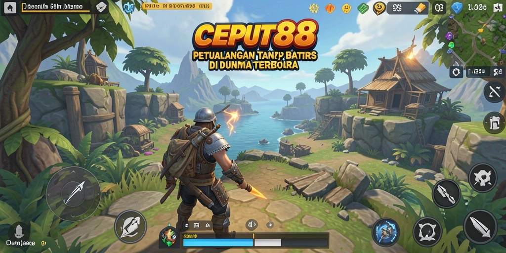 Gameplay seru dalam dunia terbuka yang menawan.