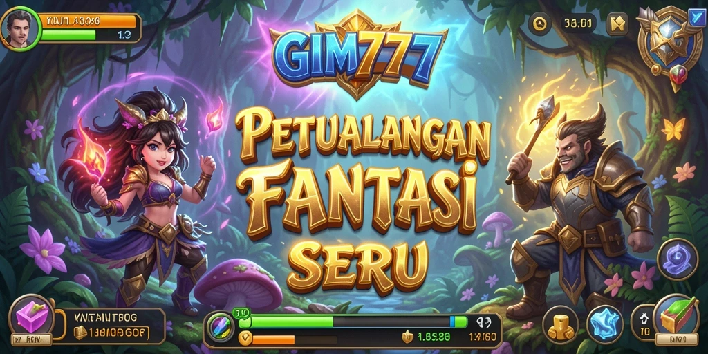Tampilan gameplay RPG yang mendebarkan di GIM777.