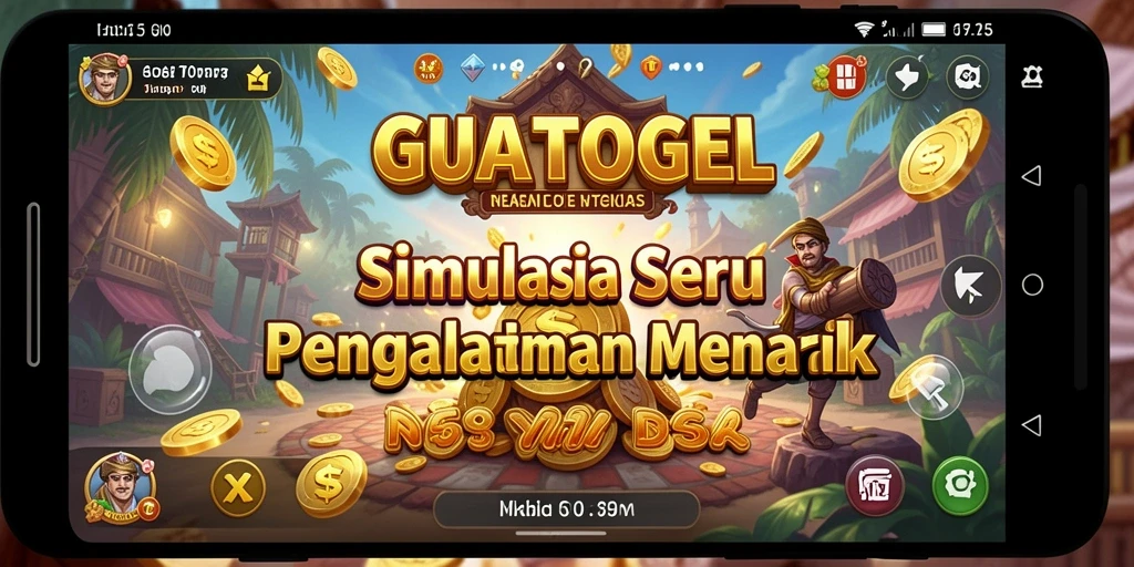 Menampilkan gameplay GUATOGEL yang menarik dan interaktif.