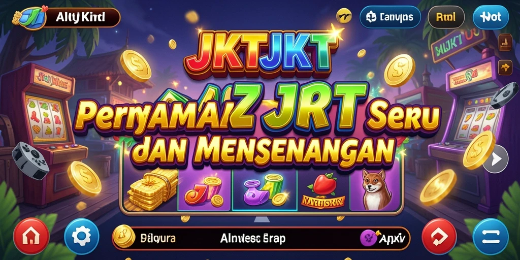 Tampilan gameplay yang seru dan menarik dari JKTJKT.