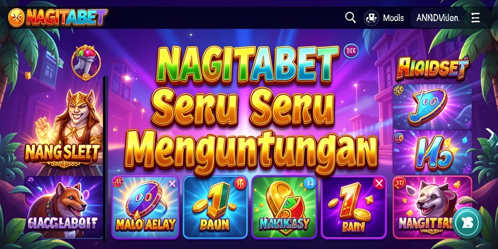Tampilan menarik dari gameplay NAGITABET dengan suasana slot yang menggembirakan.