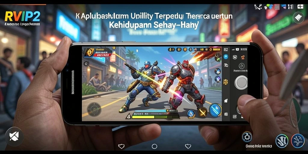 Tampilan antarmuka utama RVIP2 dengan fitur-fitur Utility yang bermanfaat.