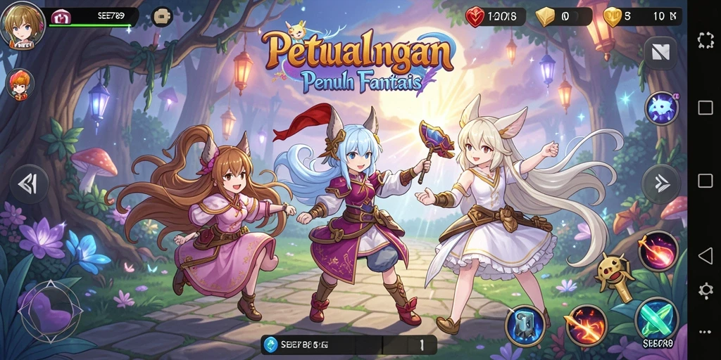 Tampilkan gameplay seru dari game Anime SEE789.
