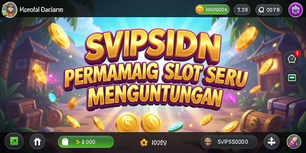 Tampilan gameplay SVIPSIDN yang menarik dan penuh warna.