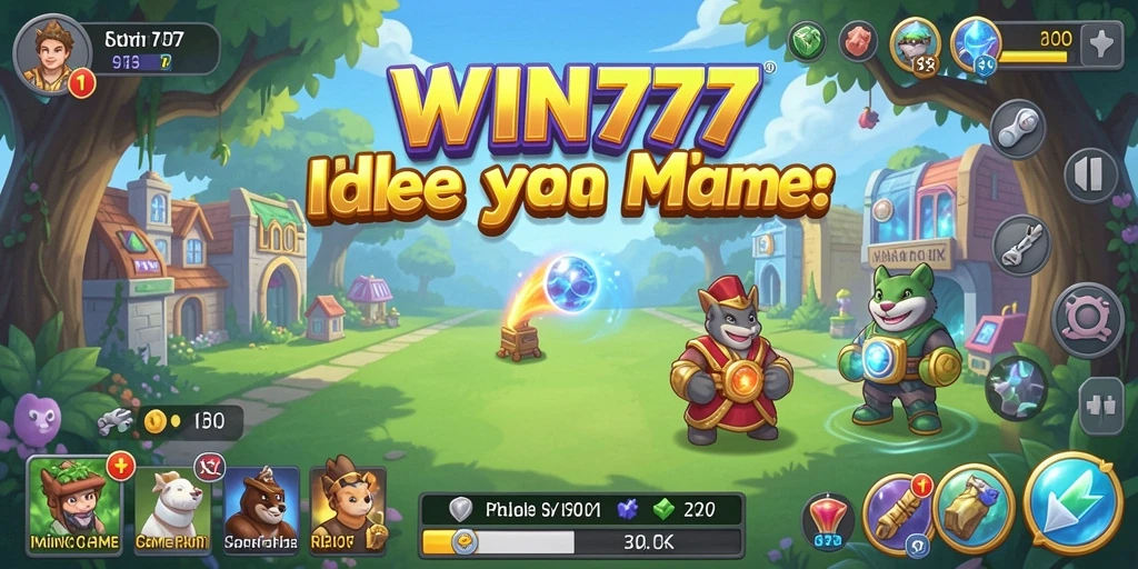 Tampilan gameplay seru dan menantang di WIN777.